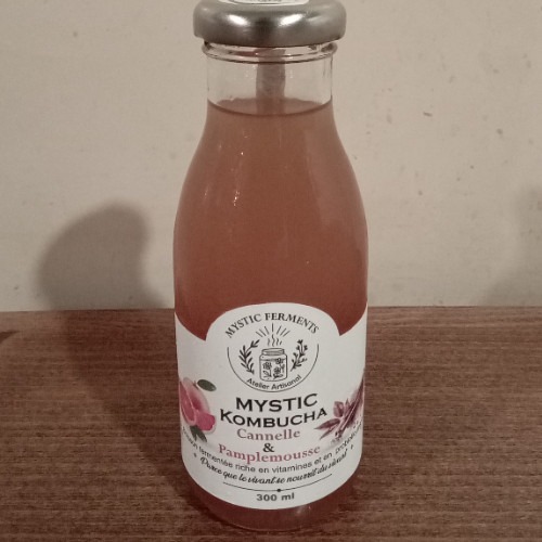 Mystic kombucha - cannelle pamplemousse