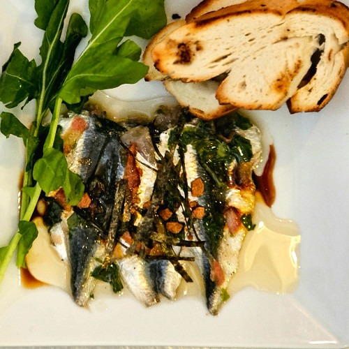 Sardines Marinées Nikkei