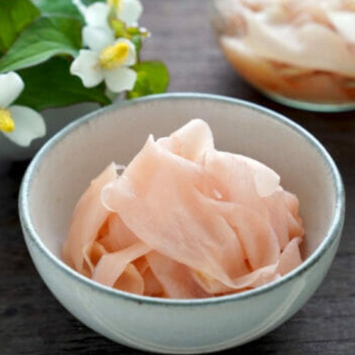 gari pink (gingembre)